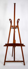 French Early 19th Century Carved & Molded Mahogany Easel