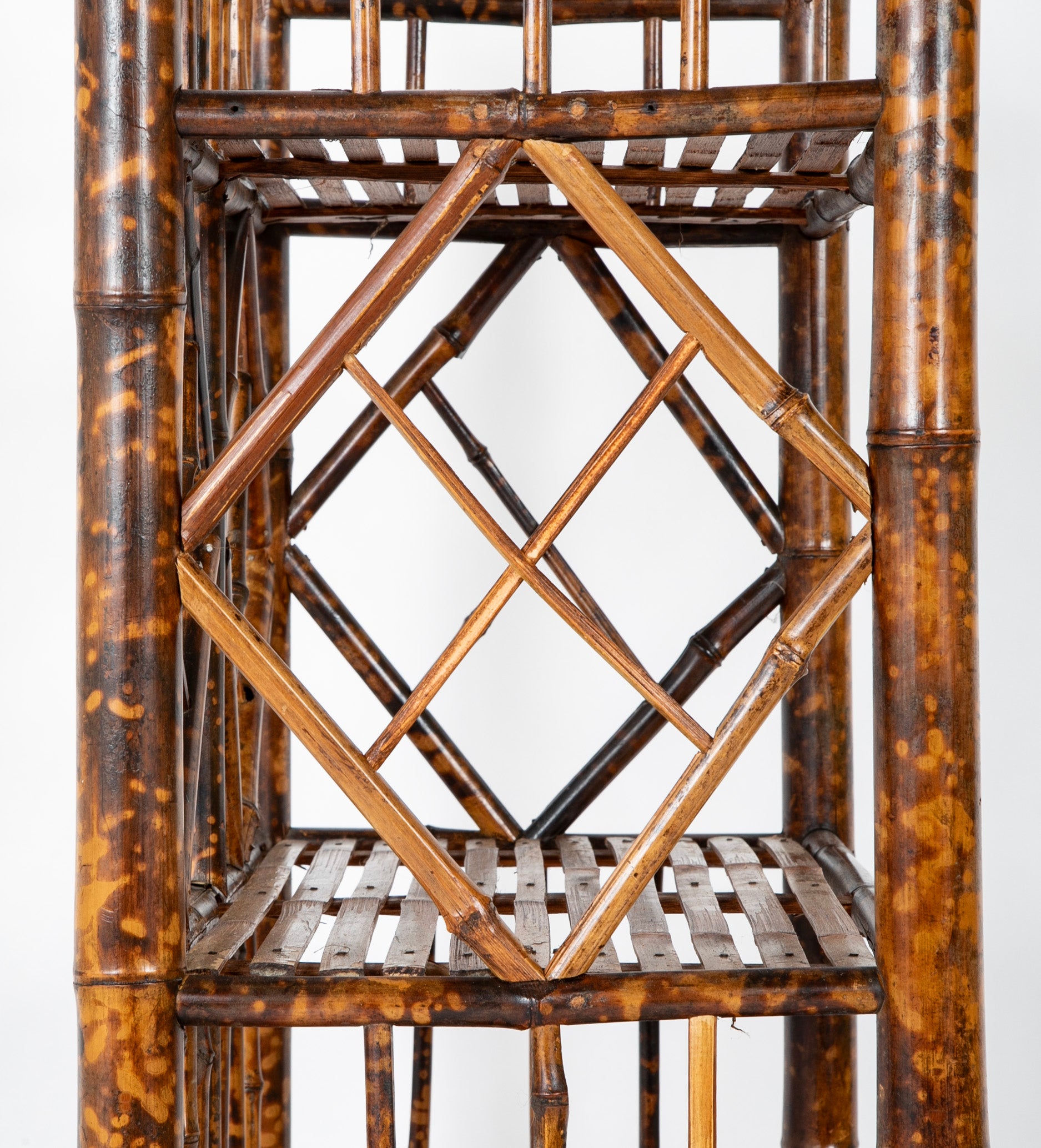 A French Bamboo Etagere Circa 1900