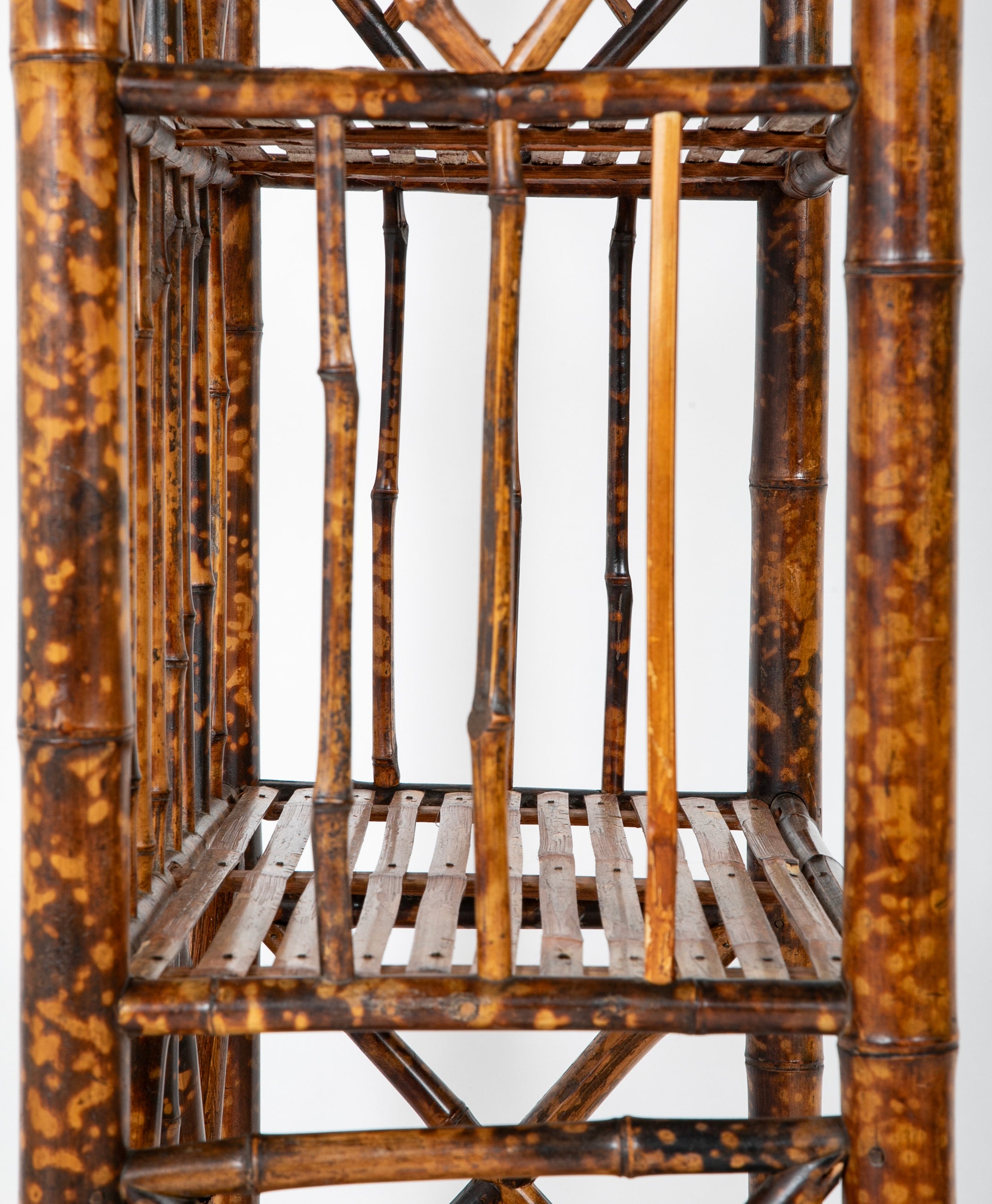 A French Bamboo Etagere Circa 1900