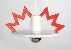 Porcelain Hanging Light Fixture by Italian Architect & Designer Matteo Thun