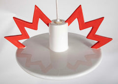 Porcelain Hanging Light Fixture by Italian Architect & Designer Matteo Thun