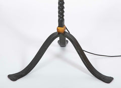 Forged Iron Floor Lamp