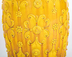 Late 19th Century English Majolica Garden Seat