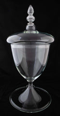 Large Barovier & Toso Covered Glass Urn, Italy