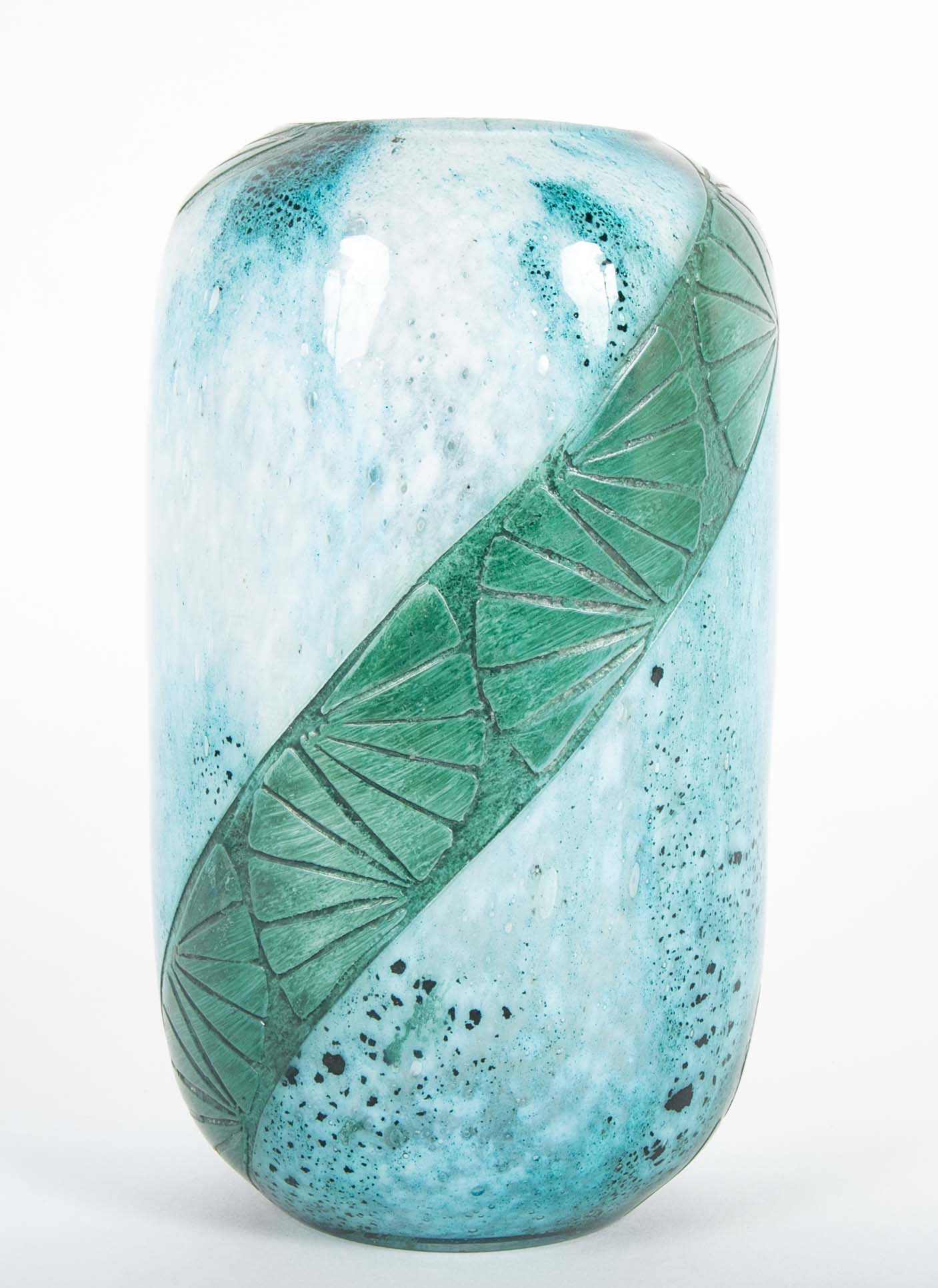 "Vimoutiers" Legras St Denis Glass Works Vase