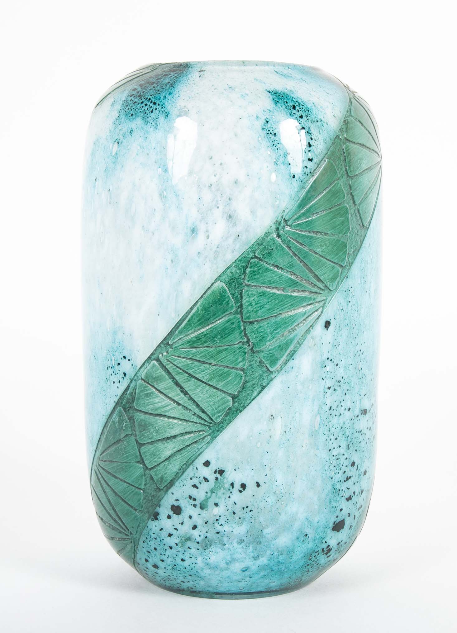 "Vimoutiers" Legras St Denis Glass Works Vase