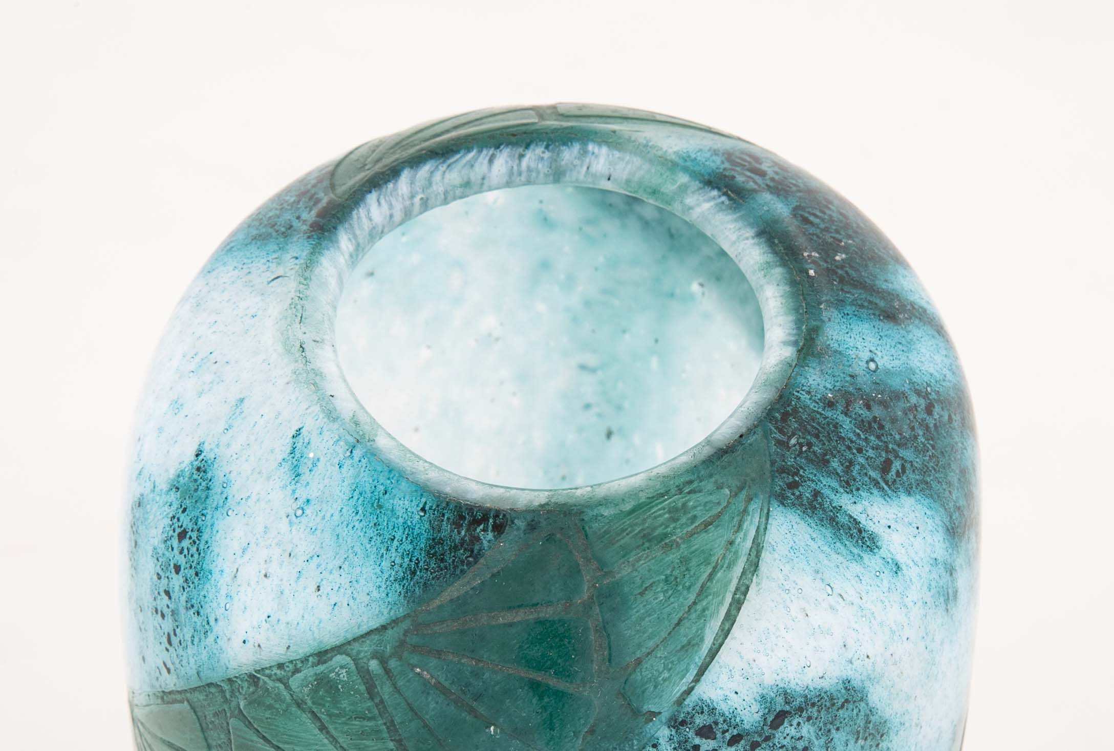 "Vimoutiers" Legras St Denis Glass Works Vase