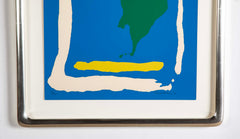 Helen Frankenthaler Screenprint  "Air Frame" from "New York Ten"