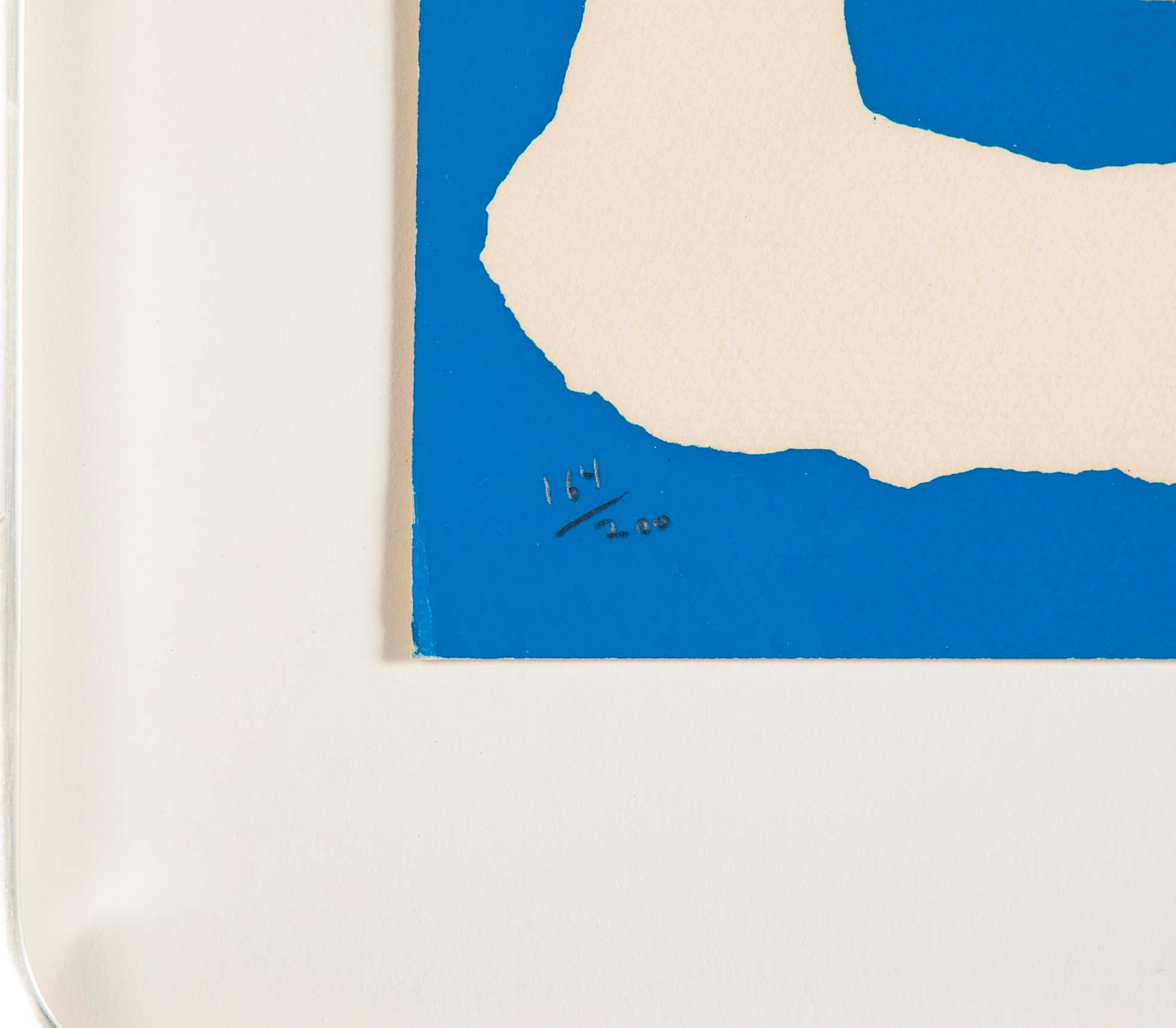 Helen Frankenthaler Screenprint  "Air Frame" from "New York Ten"