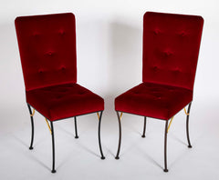 Pair of "Roma" Chairs by Elizabeth Garouste