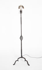 Pair of Wrought Iron Standing Lamps