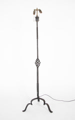Pair of Wrought Iron Standing Lamps