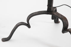 Pair of Wrought Iron Standing Lamps