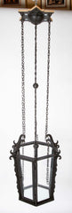 An Iron Lantern Attributed to Bruno Paul