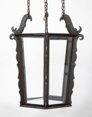 An Iron Lantern Attributed to Bruno Paul