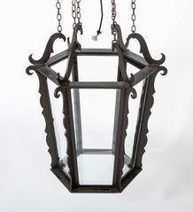 An Iron Lantern Attributed to Bruno Paul