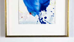 James Nares "Untitled, 1998" Mixed Media with Alkyd on Paper