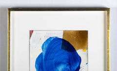 James Nares "Untitled, 1998" Mixed Media with Alkyd on Paper