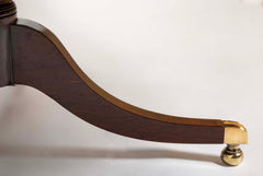 Mahogany Jupe Style Circular Extension Table
