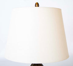 Pair of Just Andersen Melon Form Metal Lamps