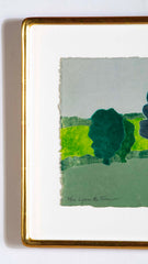 Richard Kemble (1932-2007) “Before the Turn” Print.