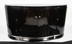 Ebonized Macassar Credenza Attributed to Andre Arbus
