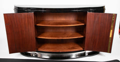 Ebonized Macassar Credenza Attributed to Andre Arbus