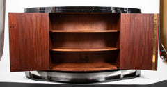 Ebonized Macassar Credenza Attributed to Andre Arbus