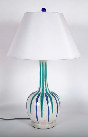 Shigaraki Long Necked Jar as Lamp