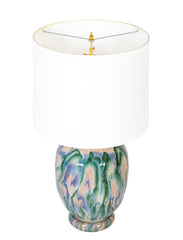 A Japanese Shigaraki Ceramic Storage Jar now a Lamp