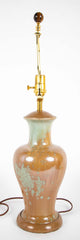 Michigan Tile Company Baluster Form Ceramic Vase now a Lamp