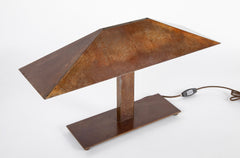 Custom "Prairie" Desk Lamp in Metal