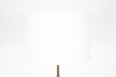Bamboo Theme Brass Standing Lamp in the Manner of Adnet