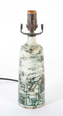 Jacques Blin (1920-1995)  Ceramic "Jug" Form Lamp