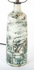 Jacques Blin (1920-1995)  Ceramic "Jug" Form Lamp