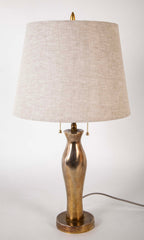 Italian Brass and Bronze Lamp after Albert Giacometti