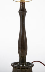 Just Andersen Patinated "Disko" Metal Table Lamp