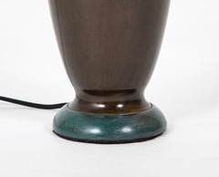 Japanese Bronze Vase Now a Lamp