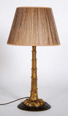 Stylized Bronze Lamp Possibly by Jansen