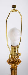 Stylized Bronze Lamp Possibly by Jansen
