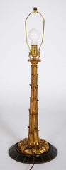 Stylized Bronze Lamp Possibly by Jansen