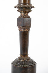 A Pair of Early 19th Century French Fluid Lamps Now Electrified