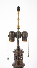 A Pair of Early 19th Century French Fluid Lamps Now Electrified