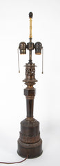 A Pair of Early 19th Century French Fluid Lamps Now Electrified