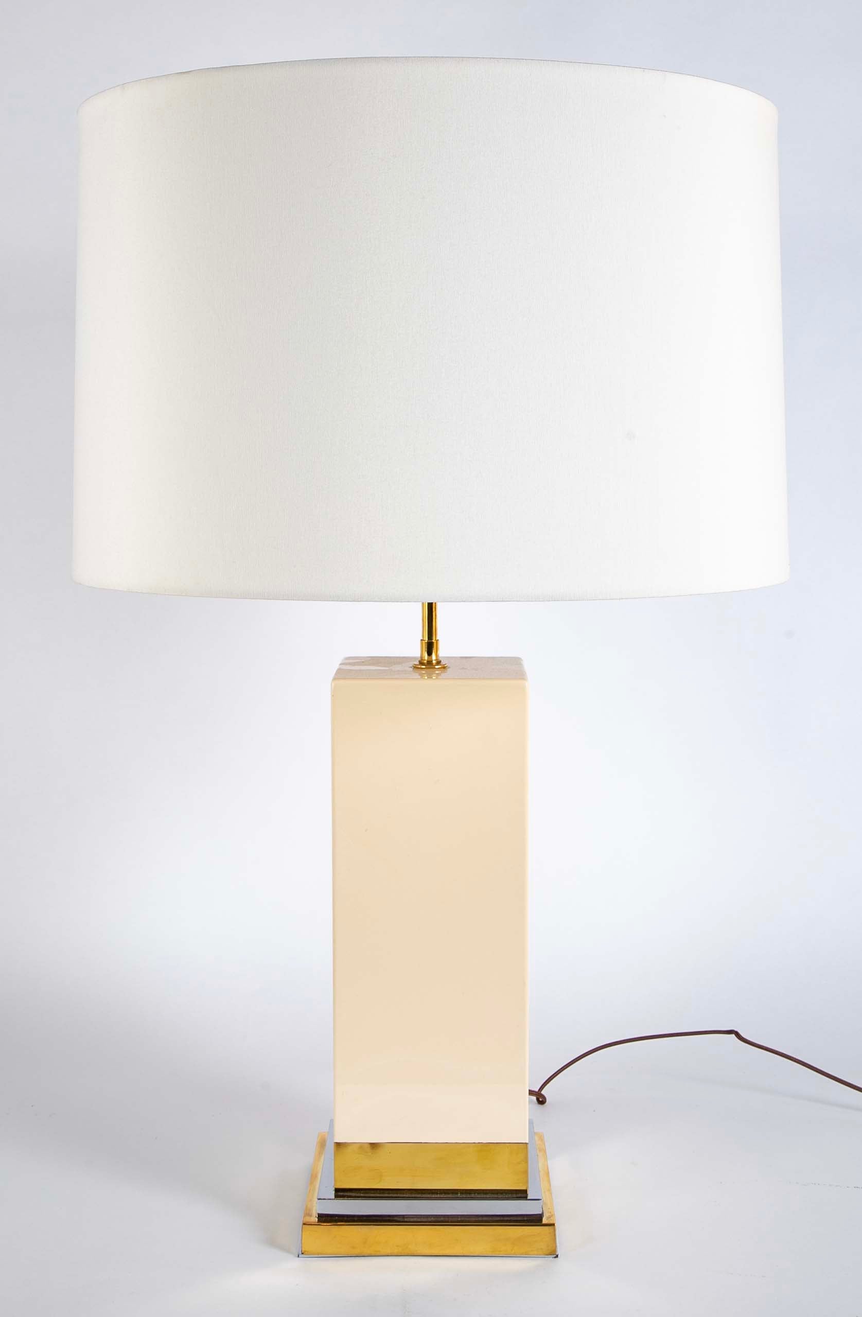 Pair of Mid-Century Table Lamps by Jean Claude Mahey