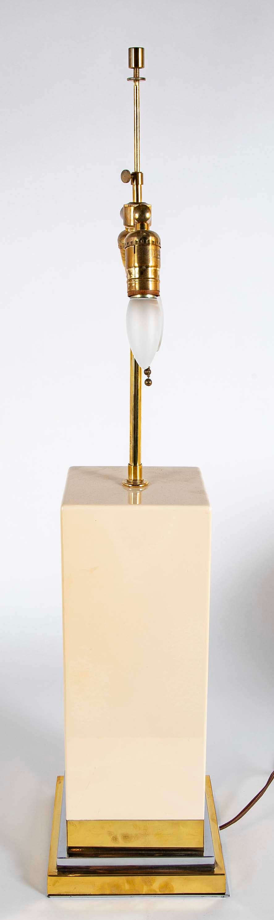 Pair of Mid-Century Table Lamps by Jean Claude Mahey