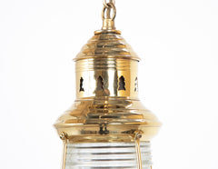 A Perkins "Perko" Brass Marine Lantern