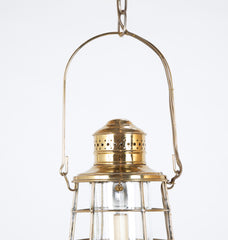 Matched Pair of Brass Lanterns