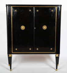 The Paolo Buffa Black Lacquer Cabinet