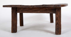 20th Century Japanese Low Table from Salvaged Ship Decking